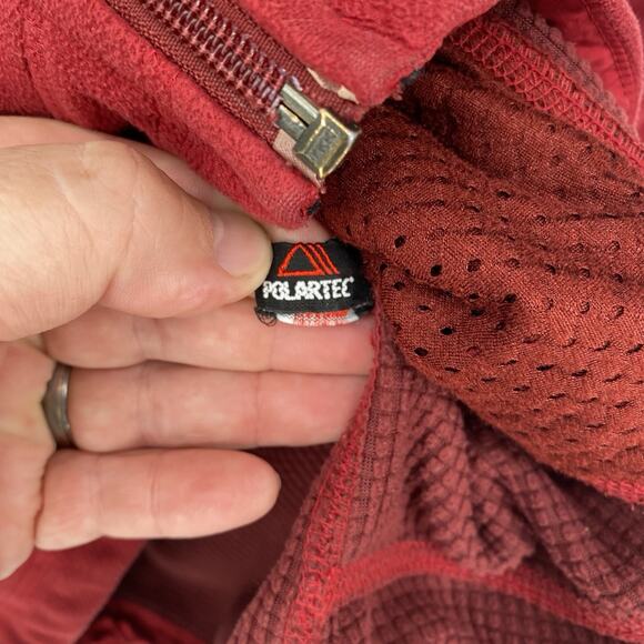 Patagonia R4 Lightweight Jacket Fleece Full Zip Persian Red Women's Size M - Picture 4 of 10